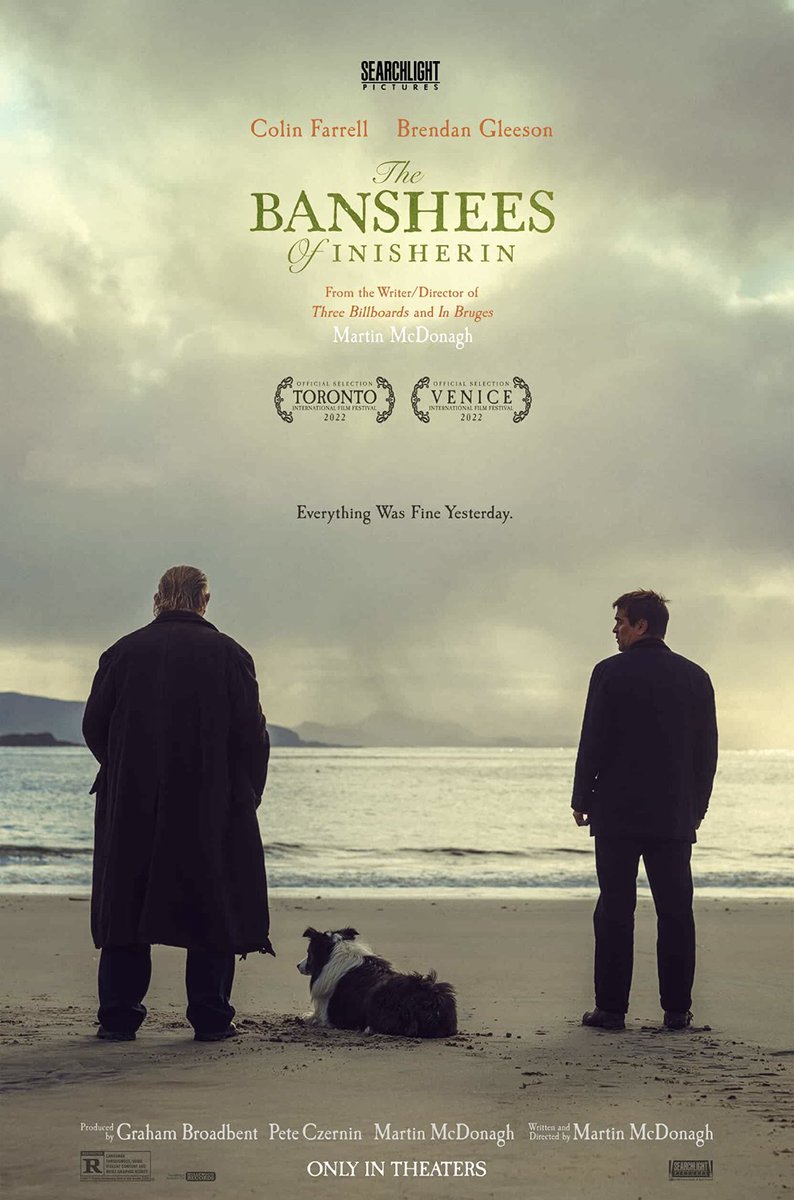 This is such a beautiful film. Will challenge your understanding about loneliness, sanity, boredom, and sadness. #TheBansheesofInisherin #topfilms #Ireland #filmmaking