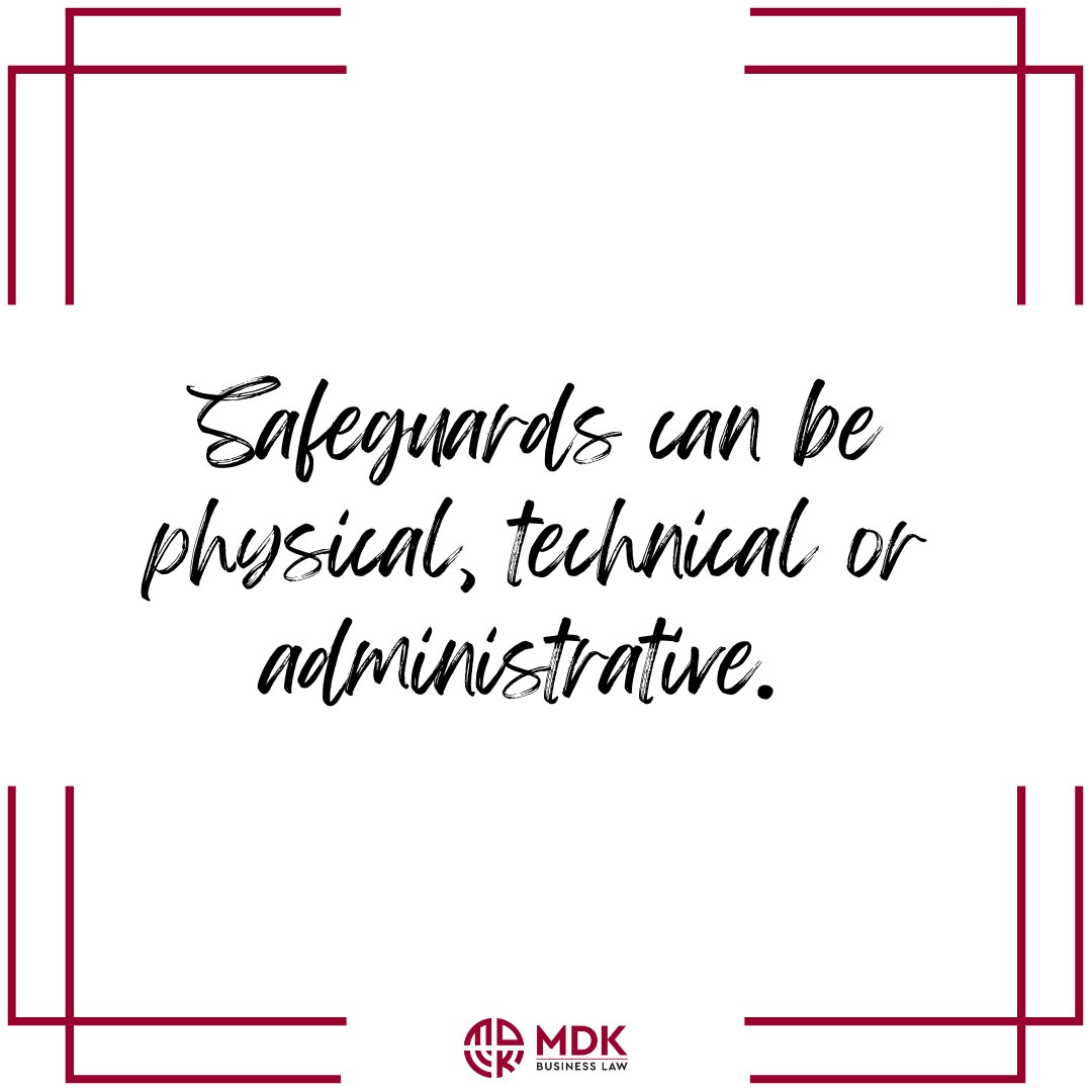 🔒 Safeguards are another Fair Information Principle. There's no question that without adequate safeguards, you can't protect Personal Information.