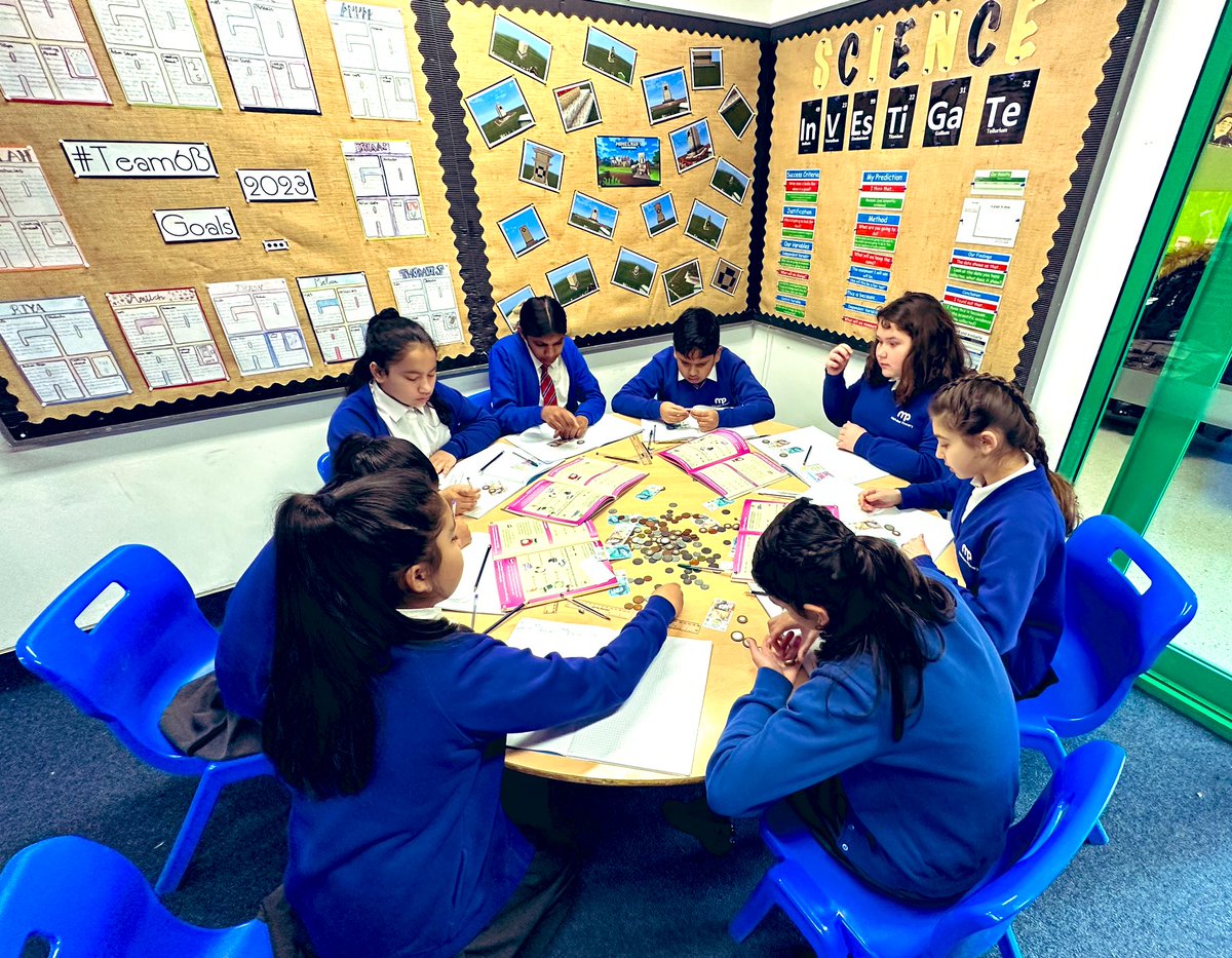 maindee_primary's tweet image. #Team6B✨ have enjoyed working independently in Maths by using concrete resources to represent and solve a range of a problems involving change 💰 Super Maths! 🌟 
@EAS_Numeracy
