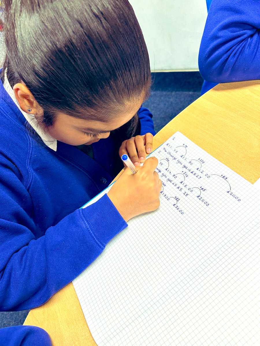 maindee_primary's tweet image. #Team6B✨ have enjoyed working independently in Maths by using concrete resources to represent and solve a range of a problems involving change 💰 Super Maths! 🌟 
@EAS_Numeracy
