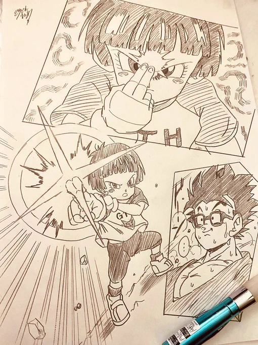 「パンね、まかんこうさっぽー打てるようになったよっ‼︎」 
