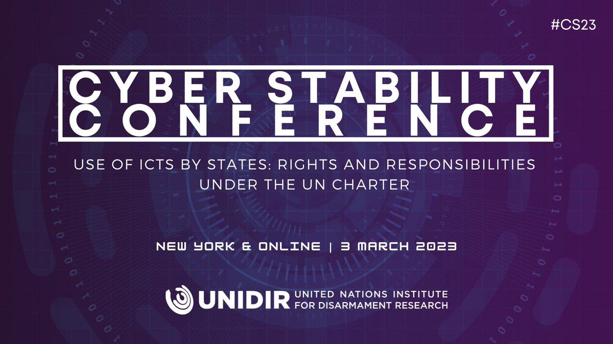 United Nations Institute for Disarmament Research tweet media
