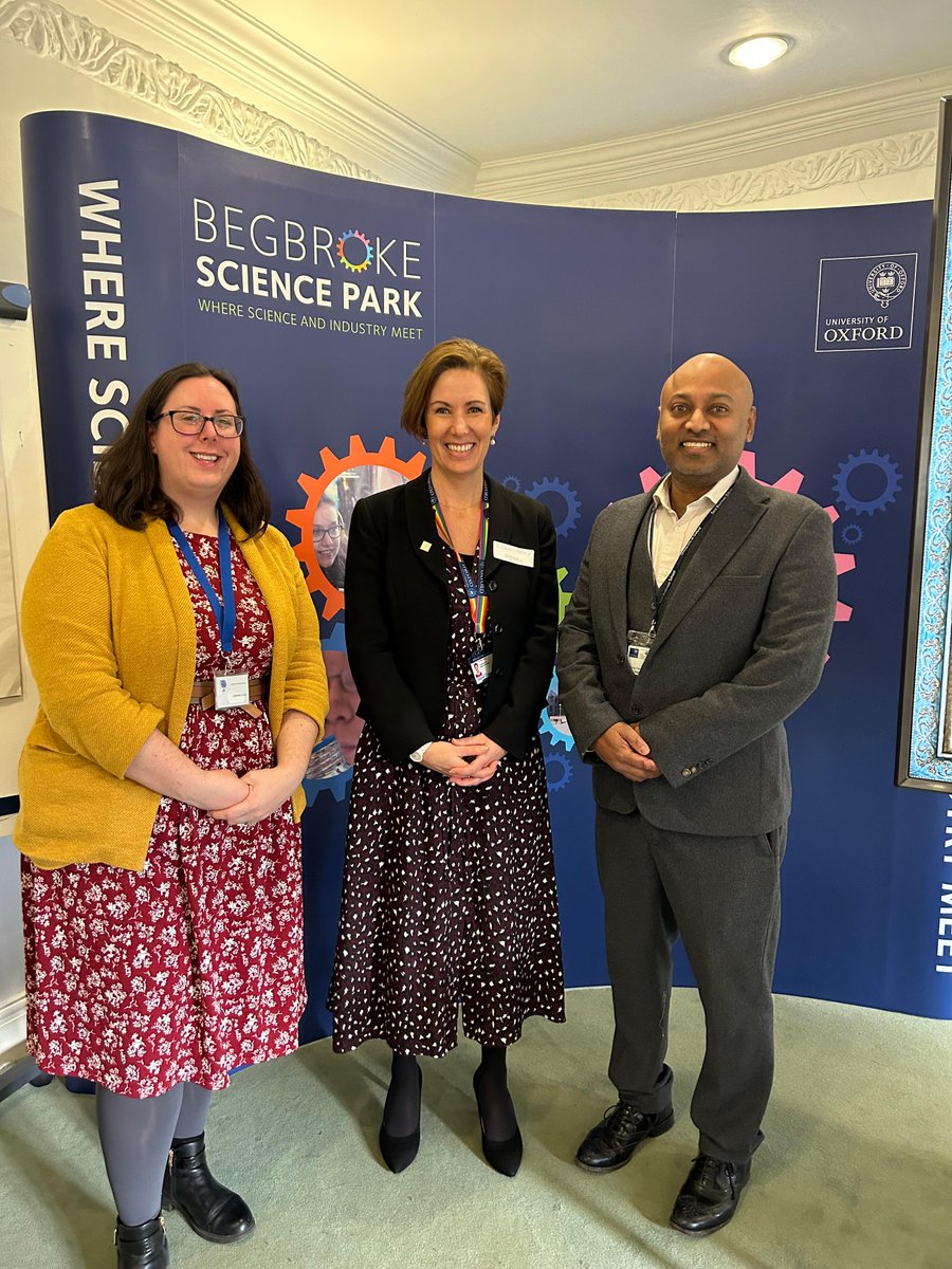 BegbrokeScience's tweet photo. 'Lunch &amp; Learn' seminars curated by @oxtechstory kicked off today with Health &amp; Wellbeing. HR Manager, Catherine Caine talked about how @OxfordGeneTech support their team to flourish, followed by a lively interactive presentation from @henrymaj co-founder &amp; CEO of @MyMyndHealth. https://t.co/zDWYR9JTYW