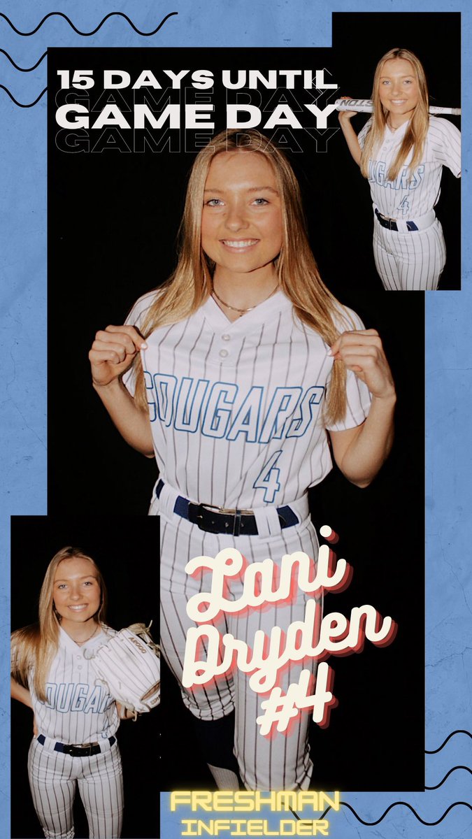 BCCSoftball's tweet photo. Everyone say hello to our #4 Lani Dryden!! She is a middle infielder from Kansas 🥎🐾 #RollCougs https://t.co/0BQ7M1QGG0