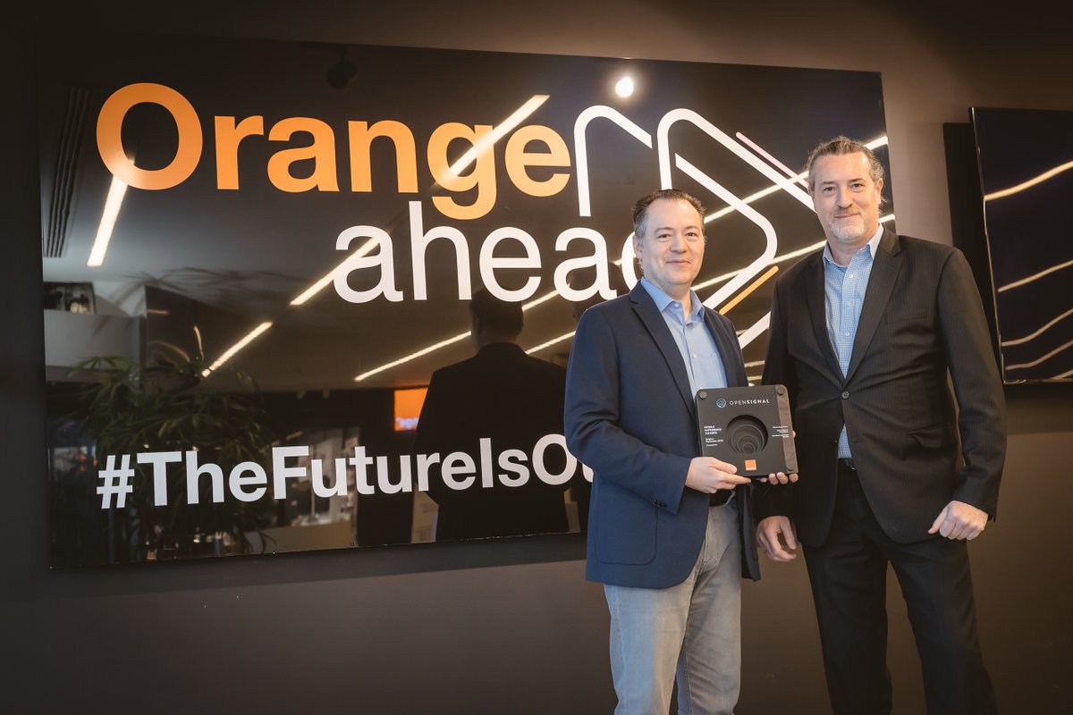 slavnicu's tweet image. I had the chance to represent #OrangeBelgium at the @Opensignal award ceremony yesterday at Sirius. Orange Belgium achieved outstanding results for the customer-centric categories, such as Games and Upload Speed Experience and Excellent Consistent Quality
#OrangeAdvancedTech