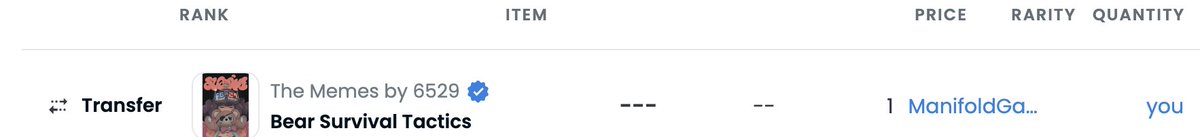 GMGM jus got my first meme card 😍 made by the one and only <a href="/DirtyRobotWorks/">DirtyRobot ⬛️</a> <a href="/RENGA_inc/">RENGA</a>  
straight to the vault🫡🫡
<a href="/punk6529/">6529</a>