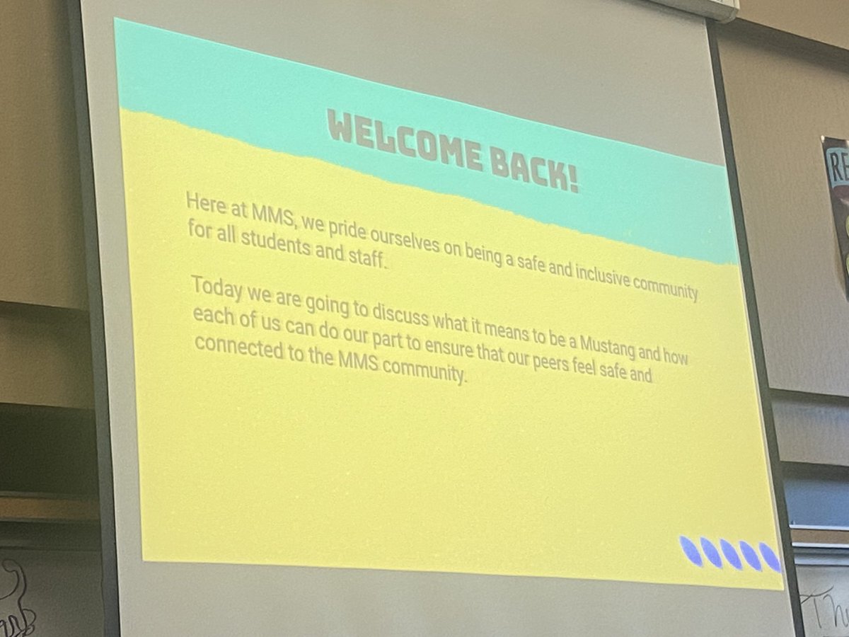 Michael Dougherty (@mdoughertymms) on Twitter photo The MMS counselors are conducting bully prevention presentations for students! Go Mustangs we are safe, respectful and responsible. <a href="/MorelandSchools/">Moreland School Dist</a> The MMS counselors are conducting bully prevention presentations for students! Go Mustangs we are safe, respectful and responsible. <a href="/MorelandSchools/">Moreland School Dist</a>