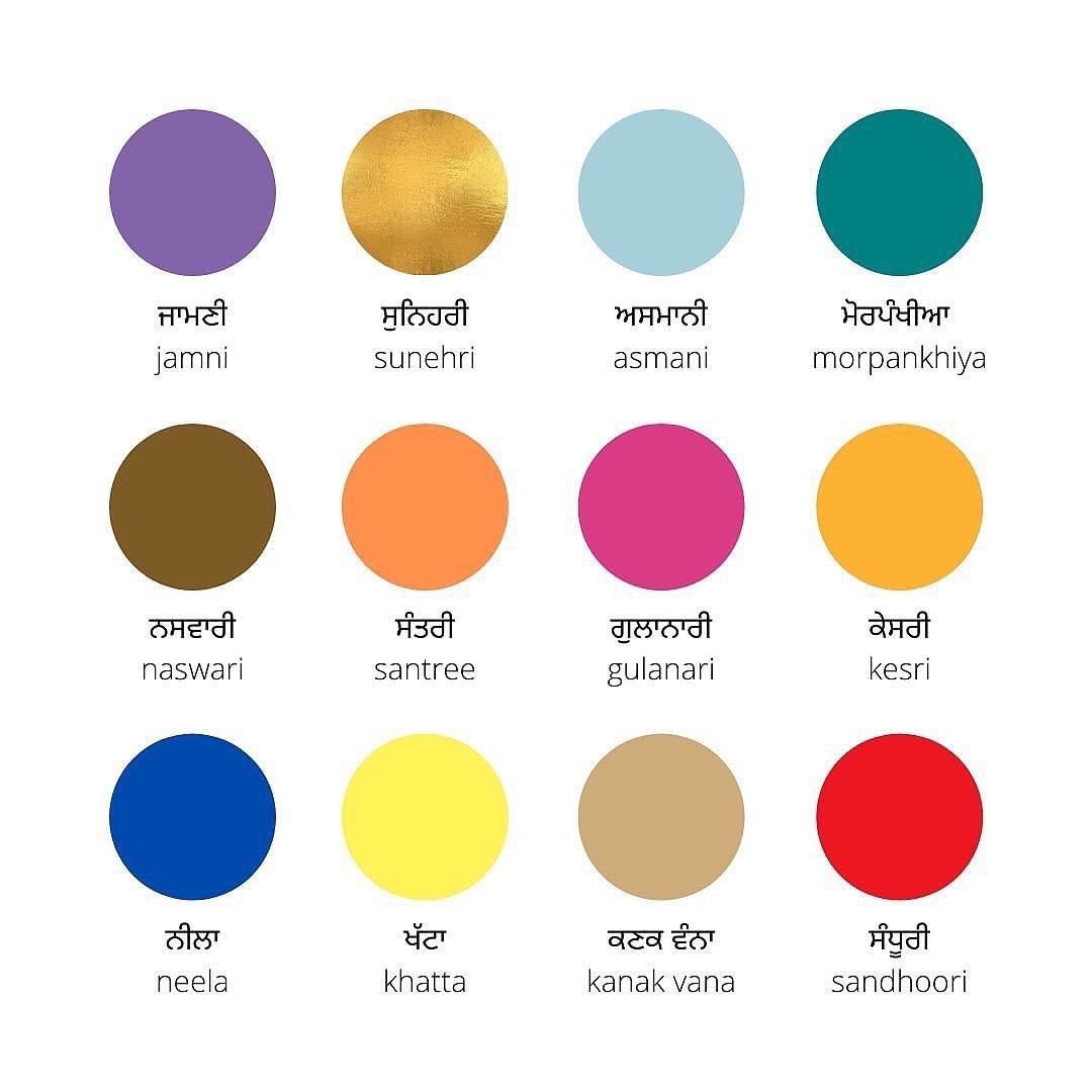 learnpunjabi's tweet photo. Colors in PUNJABI https://t.co/yUEIg4CWaJ