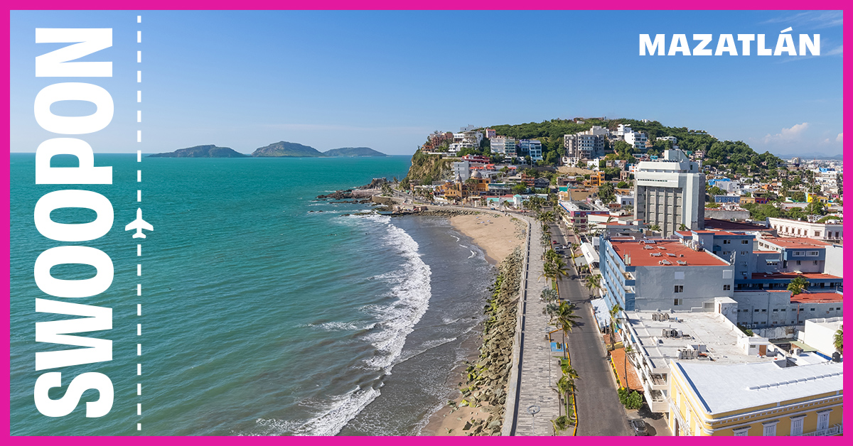 FlySwoop's tweet photo. Wanting a beach getaway? 🌴 Make it a #SwoopGetaway from #Abbotsford to #Mazatlan with 50% off base fares for travel from Feb 2-16. Book on Jan 26
#LastMinuteFlightDeals with #PromoCode Swoopon weekdays from noon to midnight E.T., or until they sell out! https://t.co/rPHVygAPCq https://t.co/5WvmiNmyBc