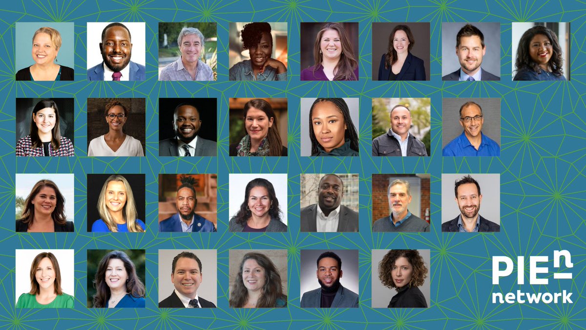 PIEnetwork's tweet photo. Welcome to the newest cohort of PIE Network Leadership Institute. These 28 advocates will spend the next year investing in the art of leadership. They bring rich layers of diversity across experience, race, politics, strategy & stakeholders. Congrats! https://t.co/CarLrYVhYg https://t.co/YpBlOTsdYP