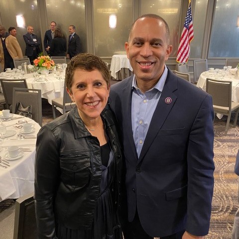 JointActionComm's tweet photo. Our team was so fortunate to have a chance to speak with @RepJeffries over the weekend! We are thrilled to have him as a part of Democratic leadership in Congress and look forward to working with him to advance commonsense policies that make America work better for all. https://t.co/H33TvRU3sw