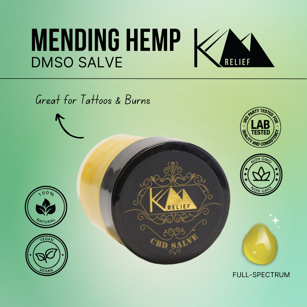 KmRelief's tweet photo. Our bestselling full-spectrum Mending Hemp + DMSO salve is packed with everything you need to feel rejuvenated, relaxed, and relief where you need it! #kmreliefhemp

💧 Comes in 1000 &amp; 2000 MG Sizes
🌿 Organic &amp; Natural Ingredients
💪 Nourishes &amp; Quickly Absorbs into Skin https://t.co/nQU4O4cYiP