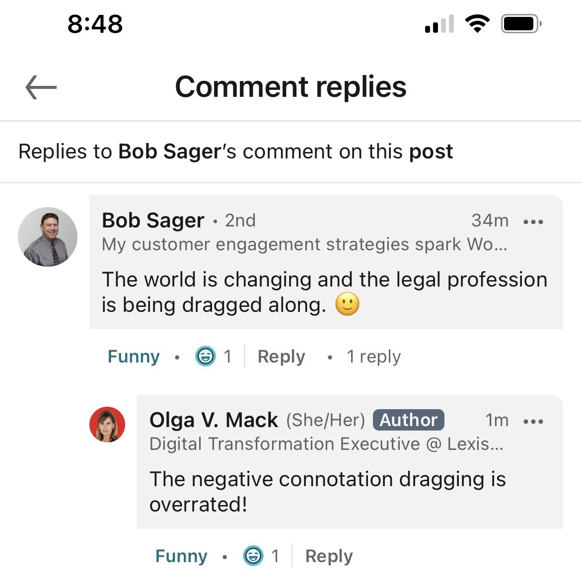 What do you think about dragging #law into the 21st century?