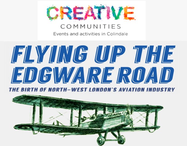 BarnetLibraries's tweet photo. A #CreativeCommunitiesColindale event. Join author Mark Amies who will discuss his new book & the history of the aviation industry in NW London. The event is Tue 21 Feb, 6pm-7:30pm. Email colindale.library@barnet.gov.uk to book. For more see https://t.co/YqFcT7VWxQ @BarnetCouncil https://t.co/oPnjEKalCW