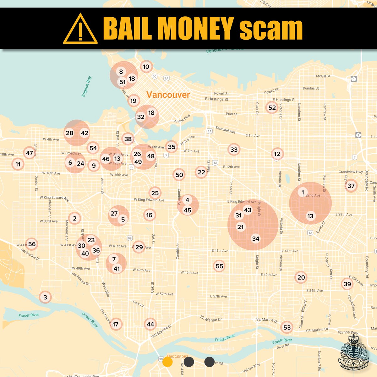 Be wary of scammers asking for bail money. An 87-year-old was tricked this week into sending $3,500 by courier to someone posing as her grandson and claiming to be in jail. We managed to intercept the package before it arrived, but many others haven't been so lucky.