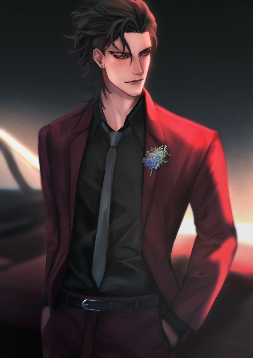 HunterChoi_LHS's tweet photo. #LHS_Promlaxy 
ช่วงเวลาห้าโมง ชายหนุ่มในลุคที่ต่างออกไปก้าวเท้าลงจากมัสเซิลคาร์สีแดงเข้มที่ขับมาจอดอยู่ข้างหน้าหอพัก
ถ้าให้เดาคงจะมารอรับคนที่ติดเจ้าช่อดอกไม้ที่เข้าคู่กับเขาแน่ๆ

ให้ตาย หยุดมองกันซักที...นี่ฉันฮันเตอร์ไงเล่า...
เขาคิด เมื่อรู้สึกถึงสายตามากมายที่จับจ้องมาหา https://t.co/tVgxprcz2z