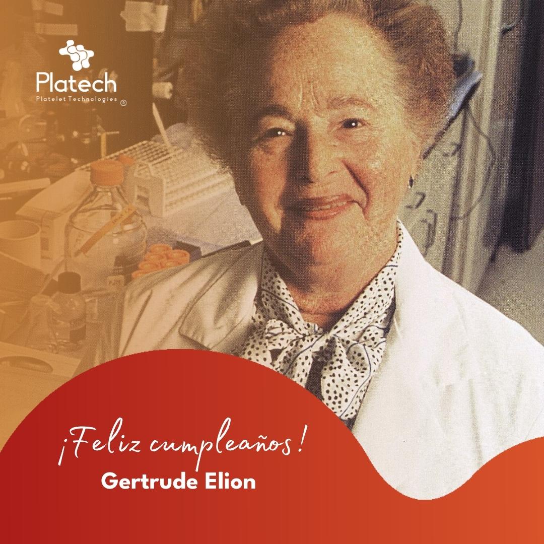 Platech_Chile's tweet image. ¡Hoy celebramos el nacimiento de Gertrude Elion!

Bioquímica y farmacóloga, ganadora del Premio Nobel de Medicina y parte del equipo científico que desarrolló la Zidovudina (AZT), el primer medicamento para tratar el SIDA.

#Medicina #bioquimica #science #ciencia #muejeres