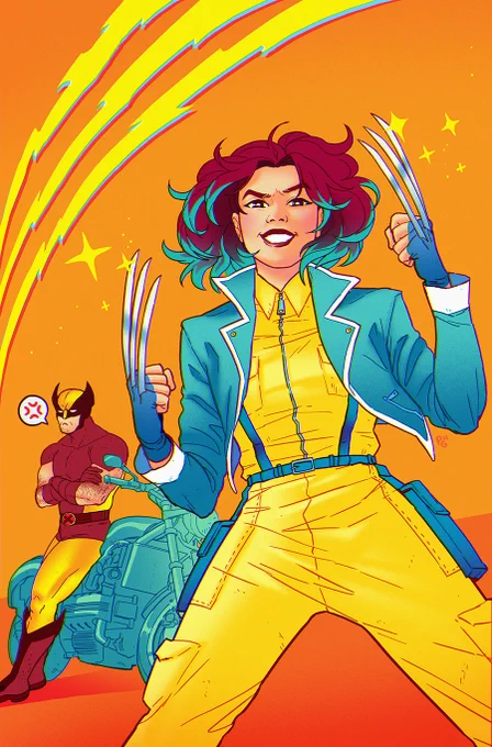 My variant for New  Lethal Legion! Out March 8th. (look at grumpy Wolverine ) 