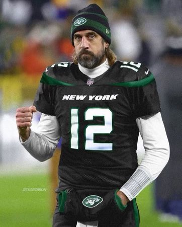 aaron rodgers jets jersey