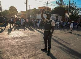 Singh91Paramjit's tweet photo. #UN #envoy hopes #UN will OK force for #Haiti to combat ##gangs

The UN special envoy for Haiti said Thursday she heard “caution” from the United States and Canada about possibly leading an international armed force to help Haiti combat gangs https://t.co/Sw3qfYKLH5