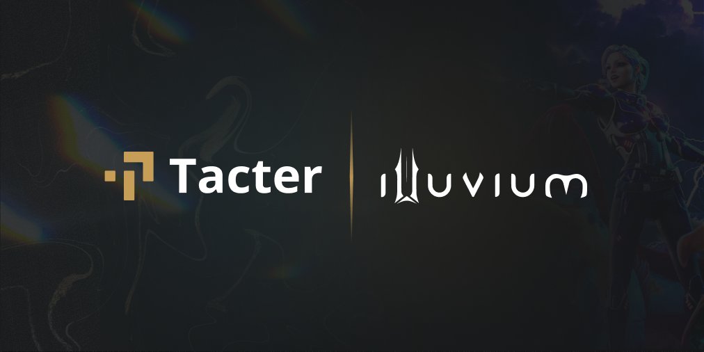 📆 Today. I’m thrilled to announce a new partnership!

🎊➡️ Tacter x Illuvium ⬅️🎊

<a href="/TacterOfficial/">Tacter</a> becomes an official <a href="/illuviumio/">Illuvium</a>  companion to empower the Illuvium community through content and push web3 gaming one step forward.

🧵 Let’s take a look:
