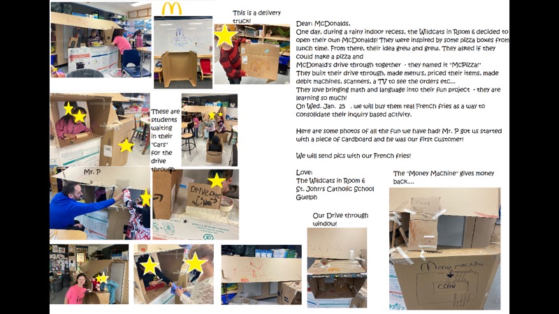 stjohncsguelph's tweet photo. A HUGE shout out to @McDonalds on Watson Road for generously providing our Grade 2s with fries for their drive through!! https://t.co/b3vH0jkUcK