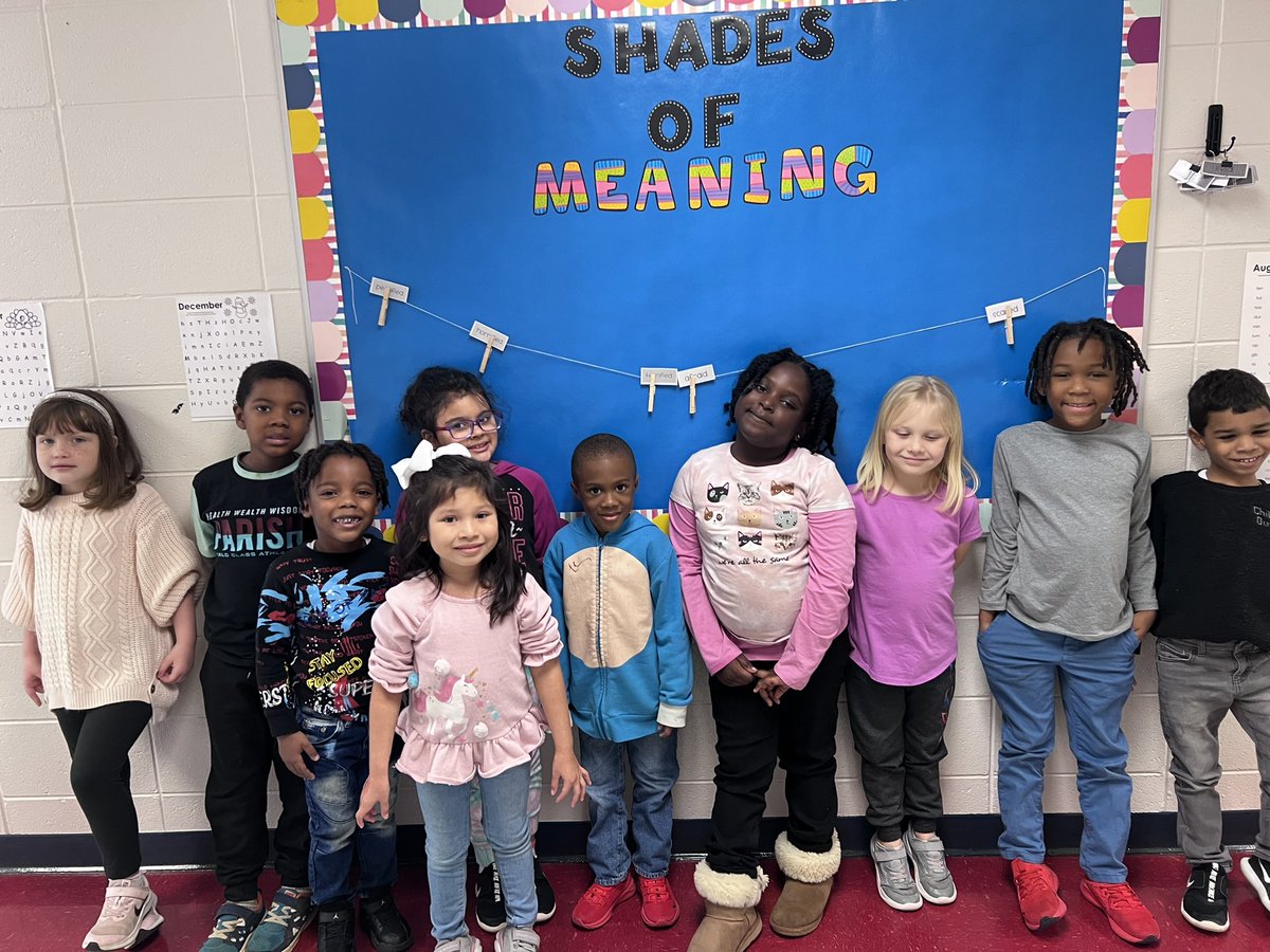 Last week we learned about the synonym for scared using our Shades of Meaning bulletin board. Thank you <a href="/mrsmorris_lrs/">Mrs. Reynolds-Morris</a> for the awesome Shades of Meaning board!! <a href="/cburgelem/">ChildersburgElem</a>