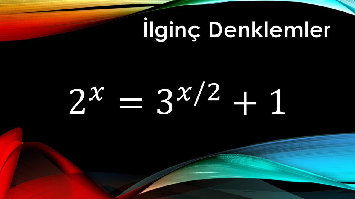 Yeni video yayında.
İyi seyirler...😉

Did you see this kind of solution before ?

 #math #matematik #trigonometry #trigonometri #exponentialfunction #üstelfonksiyon 

youtu.be/JKDk-DiFaP8