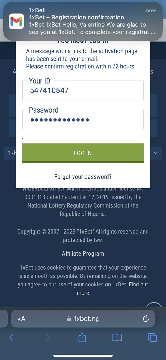 ValGeoffrey's tweet photo. @SlymTallDude Boss I've registered just now 
Geoffrey Valentine Onyebuchi 
3108902355 
FirstBank https://t.co/McAc2LdJ3t