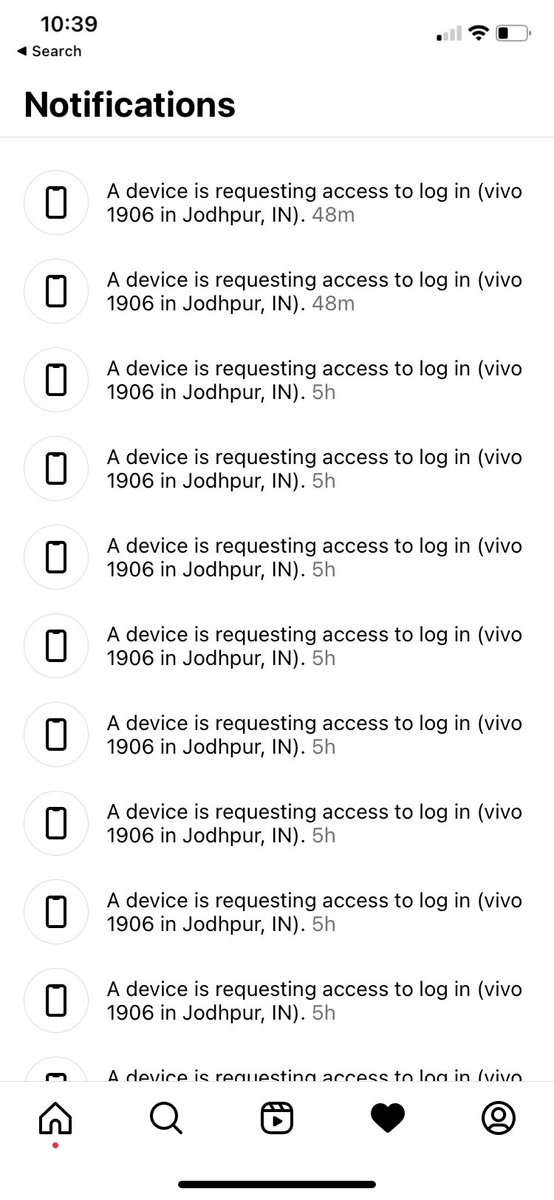 karunpant's tweet photo. @RajPoliceHelp @MahaCyber1 Reporting an unauthorised access done yesterday and continuous trial after password change on my wife’s IG account. Some one from Jodhpur. https://t.co/z6JJwKjI6y