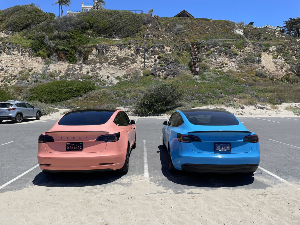 ChargeGo on Twitter "Pastel colors hit different 🍣x🥶 Tesla"