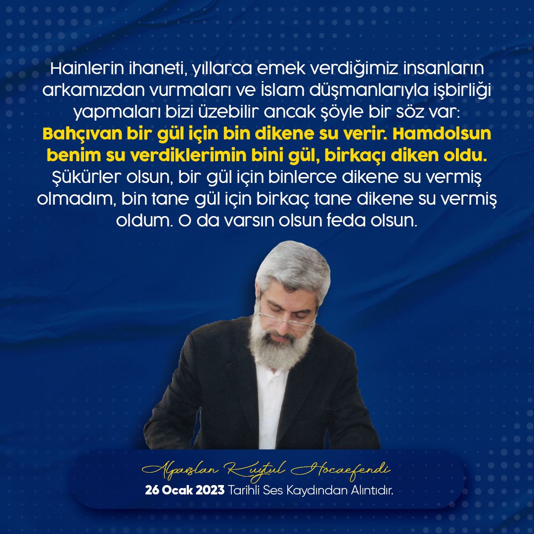 #AlparslanHocayaÖzgürlük