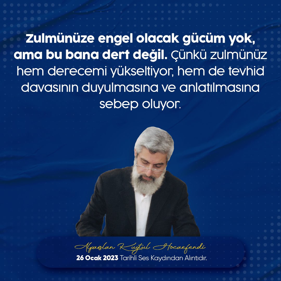 #AlparslanHocayaÖzgürlük