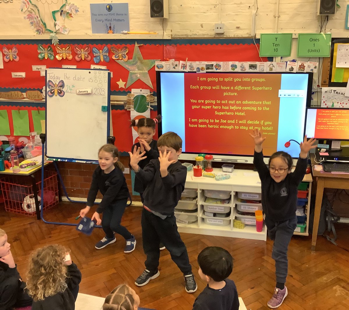 Year1@fircroft.family (@y1_fircroft) on Twitter photo This week <a href="/fircroftSW17/">Fircroft Primary</a> we launched our new English text #SuperheroHotel by <a href="/AbieLongstaff/">Abie Longstaff</a> with super power *freeze* frames just like Ice Woman! Get it? 🥶🤣 Can you guess who is playing which character? #TheFlame🔥 #CaptainPower💪#MrInvisible🫥 #GadgetGirl⚒️ <a href="/FircroftEnglish/">English at Fircroft Primary</a> This week <a href="/fircroftSW17/">Fircroft Primary</a> we launched our new English text #SuperheroHotel by <a href="/AbieLongstaff/">Abie Longstaff</a> with super power *freeze* frames just like Ice Woman! Get it? 🥶🤣 Can you guess who is playing which character? #TheFlame🔥 #CaptainPower💪#MrInvisible🫥 #GadgetGirl⚒️ <a href="/FircroftEnglish/">English at Fircroft Primary</a>