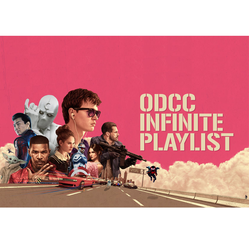 CreativeBrock's tweet image. Always fun working for One Door Cinema Club. #davidbrockcreative #onedoorcinemaclub #odcc #babydriver