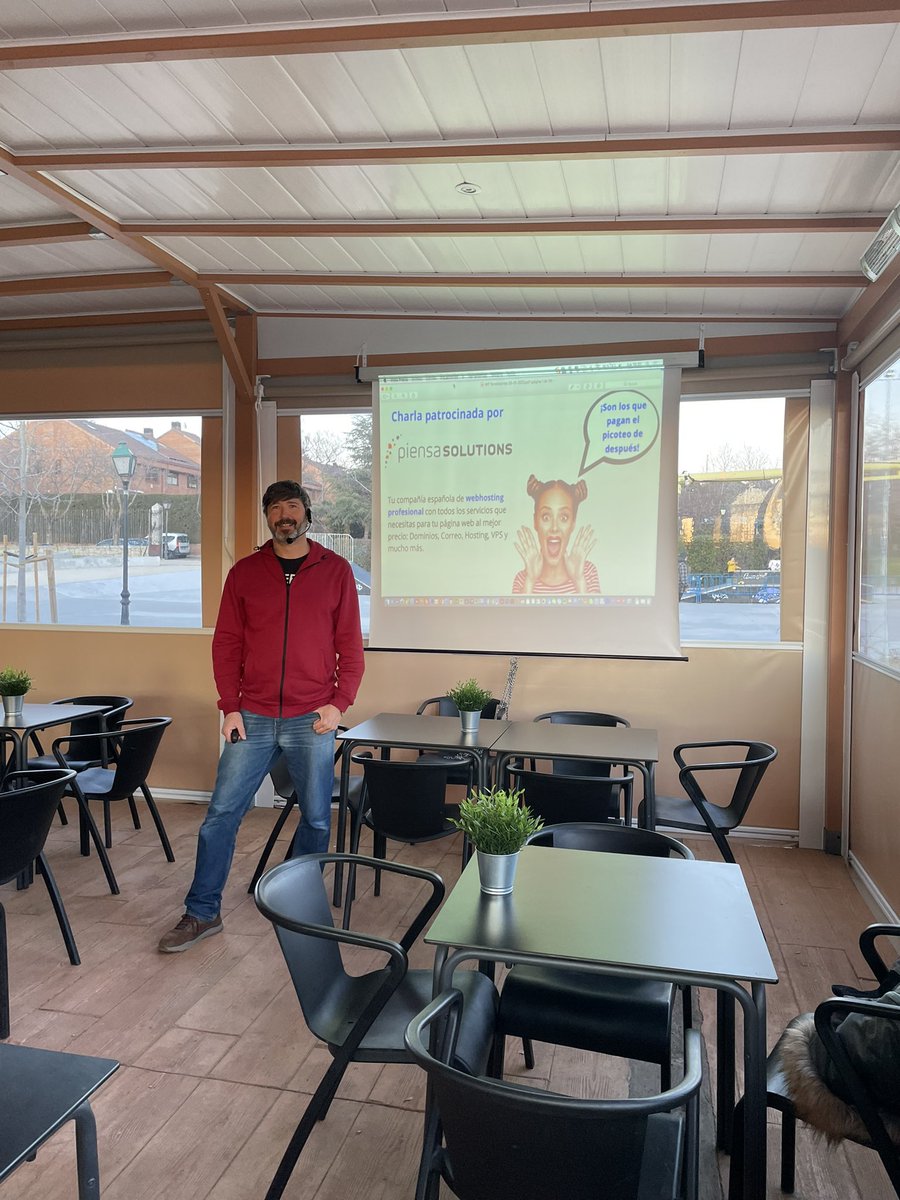 ¡En breve comenzamos! 

Ya está <a href="/HermosoRaul16/">Raul</a> haciendo las pruebas de sonido con el juguete que ha traído <a href="/acirujano/">Ana Cirujano 🏳️‍🌈</a> :)

1, 2, 3… probando, probando…

#WPTorrelodones