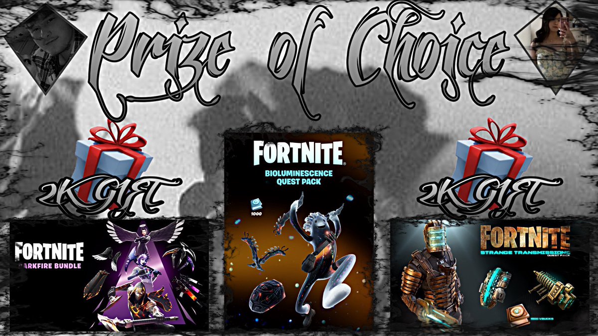 Lewis_N420's tweet image. 💀 Prize of Choice 💀

2x winners 🏆- first come/first serve for any of the packs but not for the gift (both can redeem this) 🔥

• 🖤 &amp;amp; ♻️
• Follow @itskelz1234 &amp;amp; @Lewis_N420 
• 🏷️ your bitchiest friend… 👋🏼 Kelz

Ends in 24hrs ⏳
Twitter Picker will be used!

Best of luck 🫂