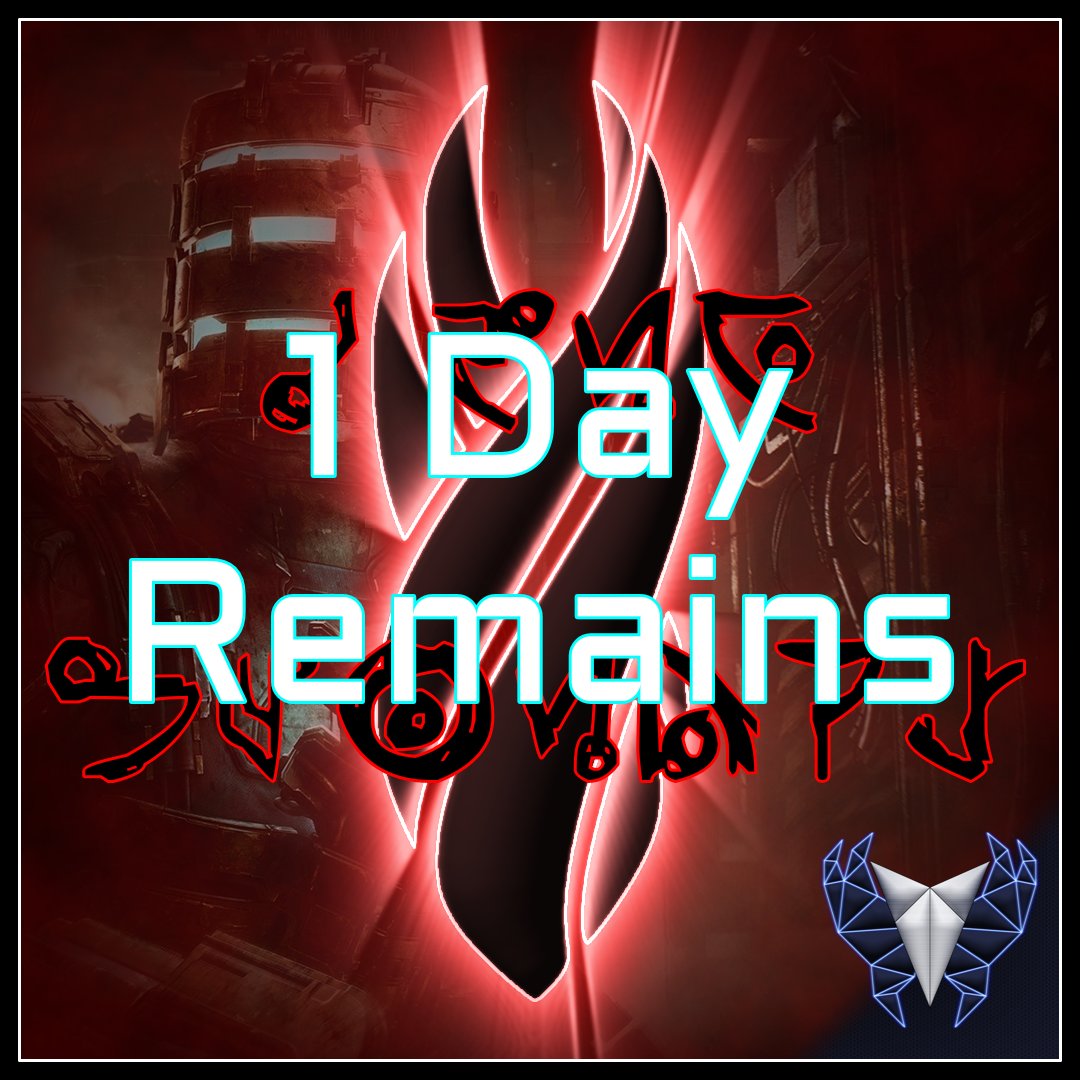 TheAbsntDrknss's tweet photo. Find the Marker and Nicole...
Calling out to M̶A̸K̴E̷ ̷U̴S̵ ̴W̸H̷O̷L̸E̶...
1 Day Remains
Are you ready for Convergence?
#DeadSpace #DeadSpaceRemake @deadspace #CutOffTheirLimbs https://t.co/Q9JbSw3Do2