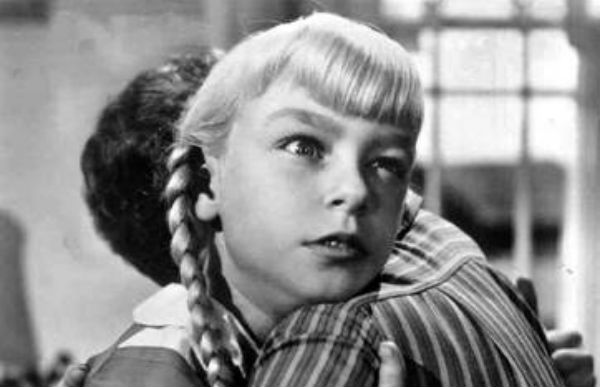 I think I had that same look on my face after being forced to share my toys as a kid lol...I'll make them all pay #thebadseed https://t.co/290aF1q7RS