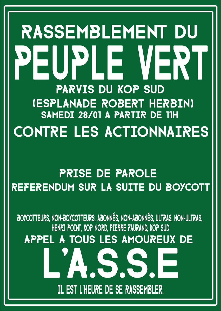 MF91Officiel's tweet image. 📆 Samedi 28/01
🕙 11h00
📍 Esplanade Robert Herbin