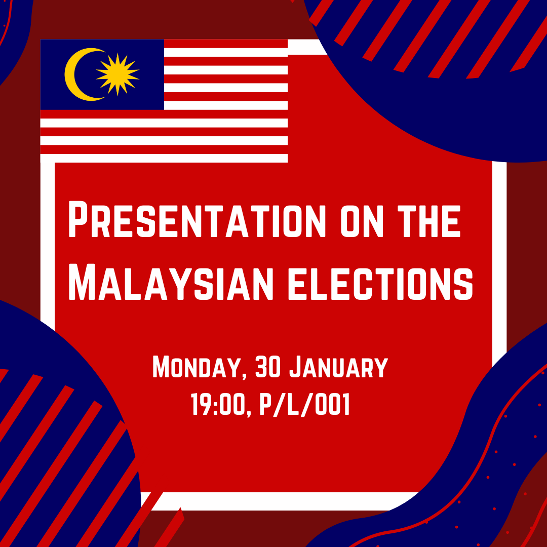 Join us for a presentation on the 2022 Malaysian elections!