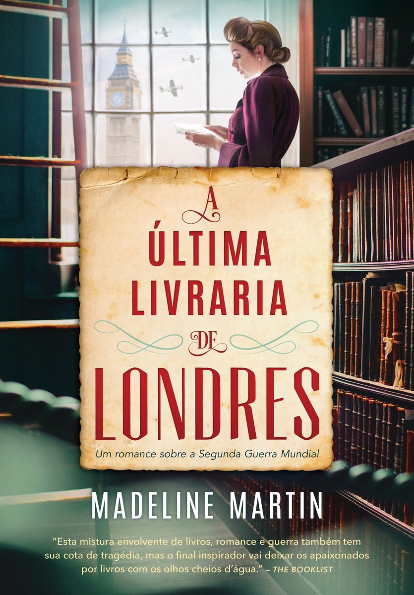 bookstan2023's tweet photo. Promoção na Amazon

📖 A última livraria de Londres: Um romance sobre a Segunda Guerra Mundial
💵Por R$34,20
📍 https://t.co/t35XLIhKzM https://t.co/IWsxSubFHG