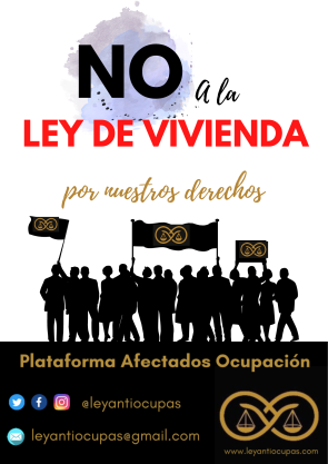 leyantiocupas's tweet photo. 🗣️La #leyvivienda no soluciona la #okupación ¡LA PROTEGE! Ojalá alcancemos más de 5⃣0⃣0⃣0⃣🔄RT ¿nos ayudas? Por todas las víctimas #leyantiocupas https://t.co/c5BzT3uPTs