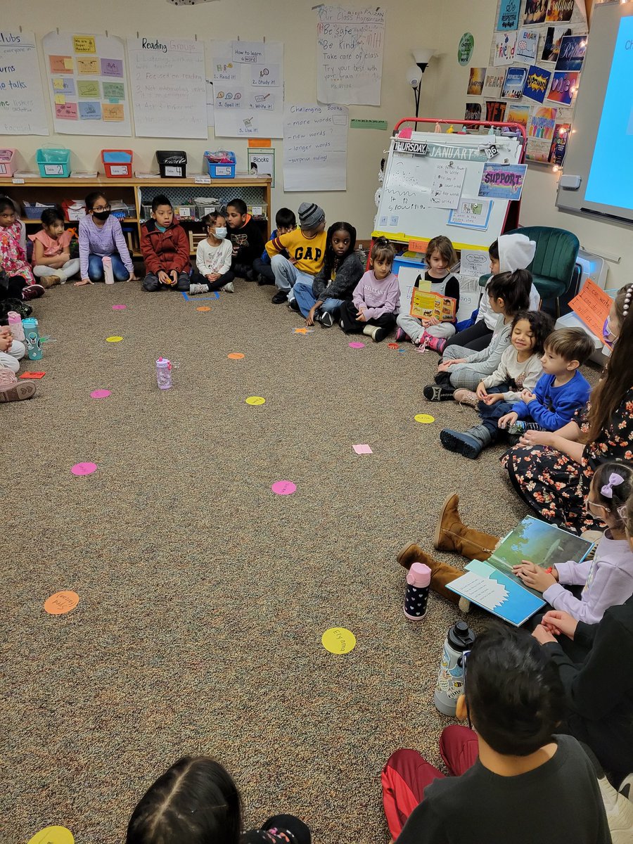 Kindergarteners in <a href="/ms_usyak/">Ms. Amanda Usyak</a> class teach their third grade reading buddies in Mrs. Akers class about choice reading and talk on the oval.<a href="/apolloD63/">Apollo School</a> <a href="/_MsSchwartz/">Cassie Schwartz</a> <a href="/MrsRussell63/">Elizabeth Russell</a>