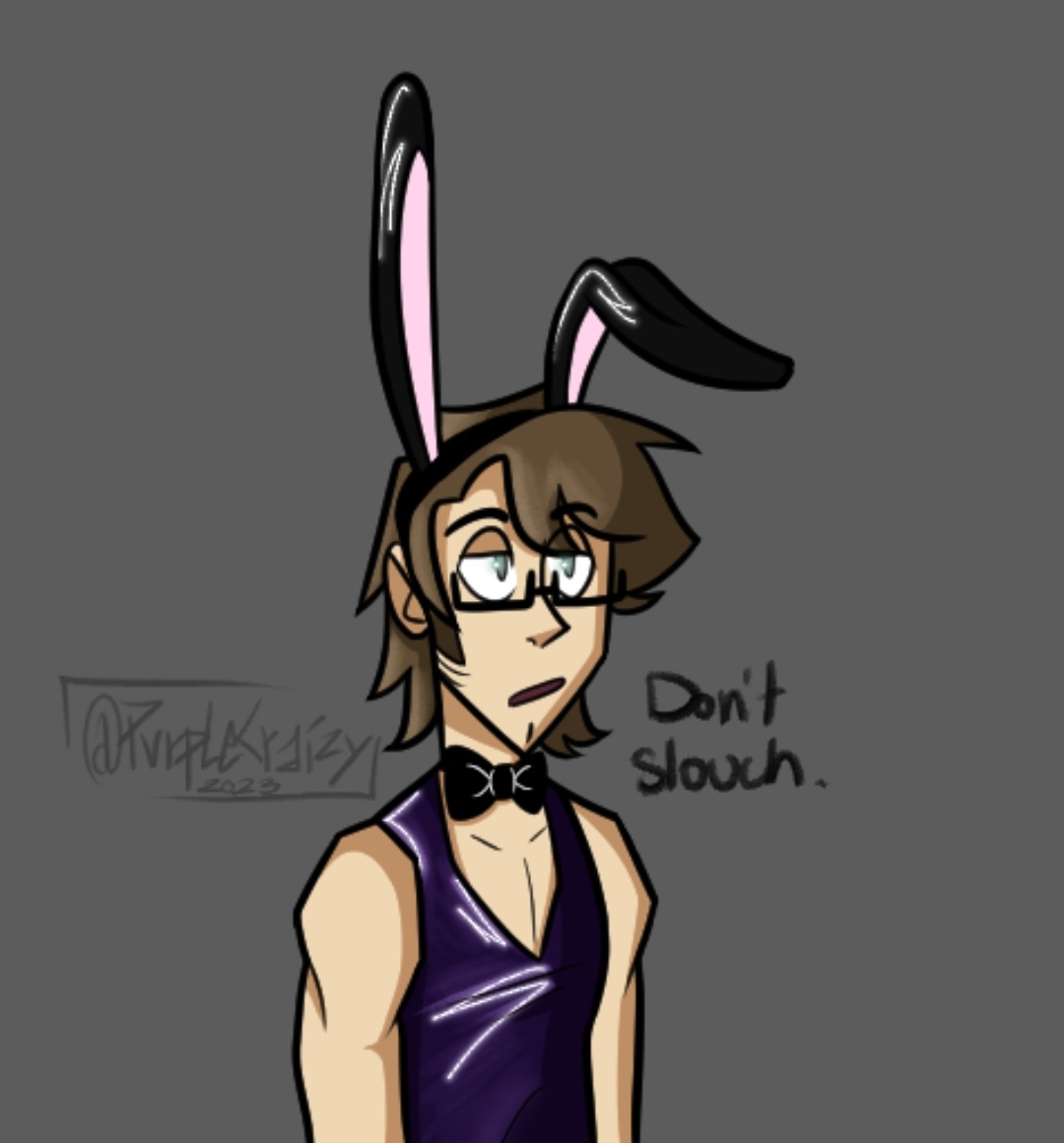 PurpleCraizy's tweet photo. Happy bunny year 🐇
#villainous #drflug #villanos #drflugvillainous #villainousoc #villainoussona #villainousfanart #fanart #art #artist #villanosdrflug #drflugvillanos #villanosfanart #persona #sona #oc https://t.co/rEQAIBcKMz