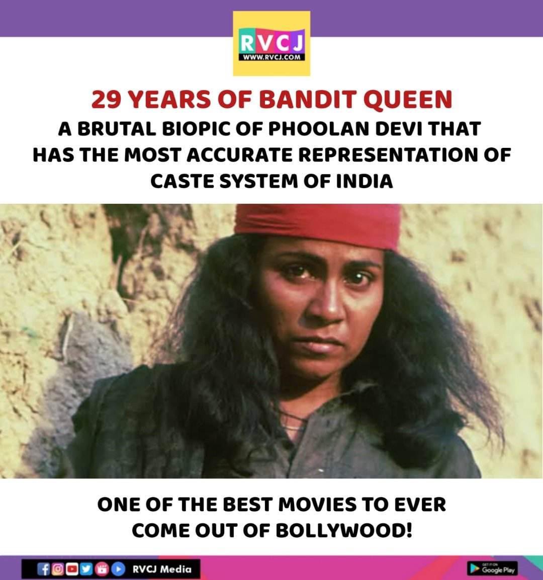 29 Years of Bandit Queen!
#banditqueen #phoolandevi #seemabiswas #shekharkapur #manojbajpayee #bollywood #rvcjmovies @shekharkapur