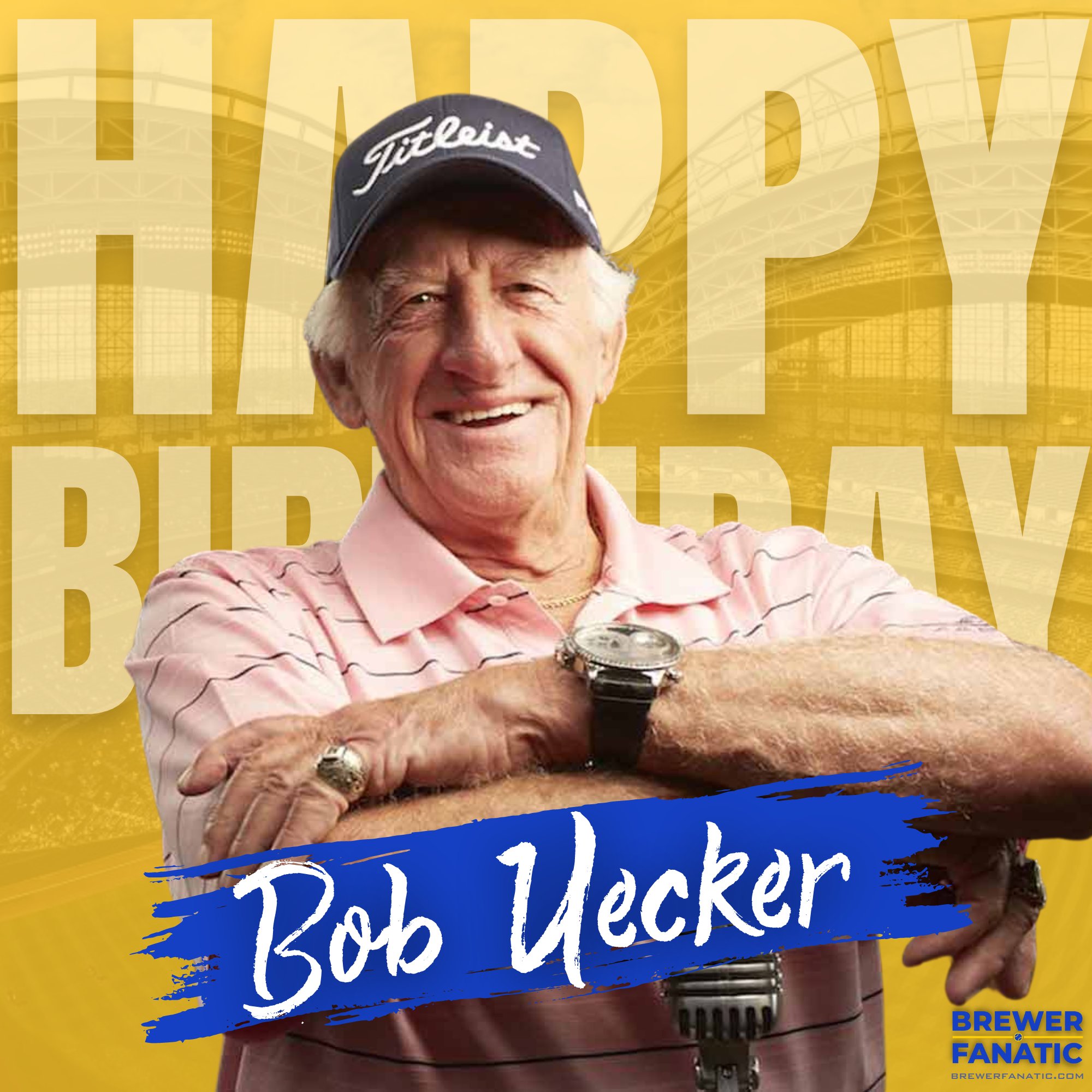 Happy birthday, Bob Uecker!   