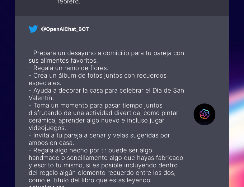 QueryMe GPT tweet media