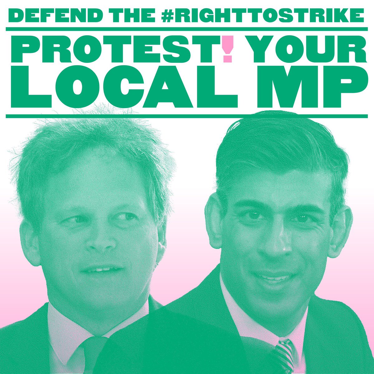 📢 PROTEST - Defend the Right to Strike! Join us this Saturday at 11am to protest outside the office of Tory MP, Richard Holden as we defend the right to strike in the face of the Tory anti-strike law. Join us at 11am at 25-27 Medomsley Road, Consett, DH8 5HE. #EnoughIsEnough