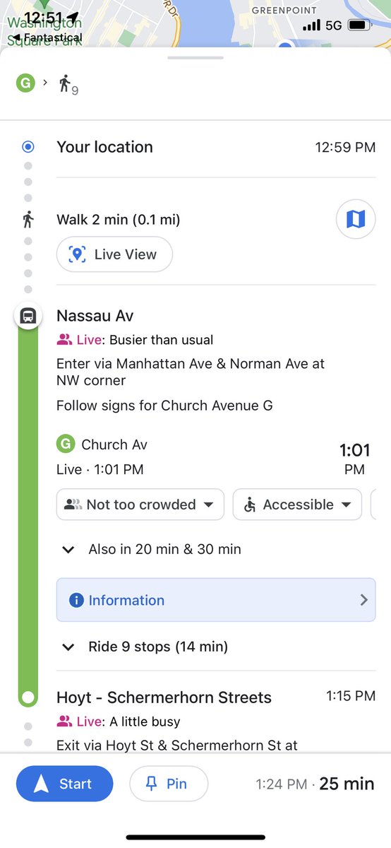 Apple Maps directions are SO much easier to parse than Google maps